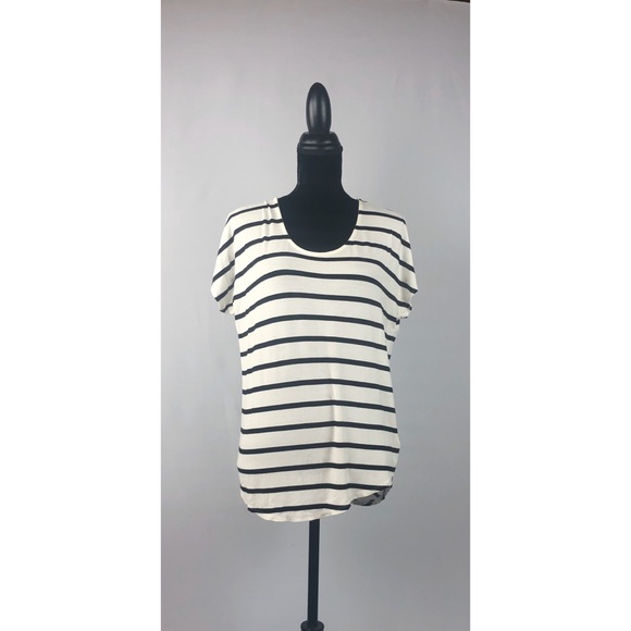 Women’s Striped A-Line Top - Picture 1 of 6